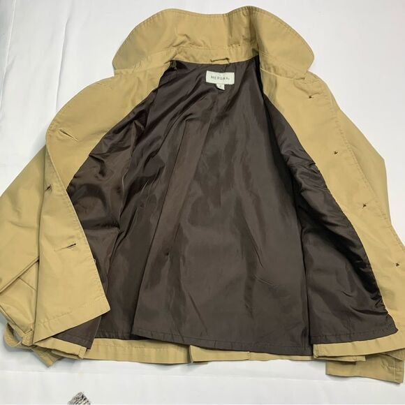 Merona Lightweight Short length Trench-coat style Jacket Tan - Picture 6 of 6